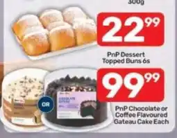 Pick n Pay PnP Dessert Topped Buns offer