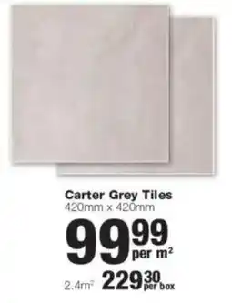 Build It Carter Grey Tiles offer