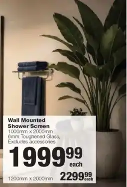 Build It Wall Mounted Shower Screen offer