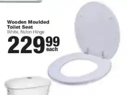 Build It Wooden Moulded Toilet Seat offer