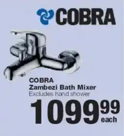 Build It COBRA Zambezi Bath Mixer offer