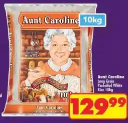 Shoprite Aunt Caroline Long Grain Parboiled White Rice offer