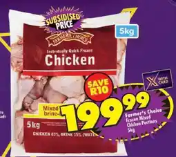 Shoprite Farmer's Choice Chicken offer