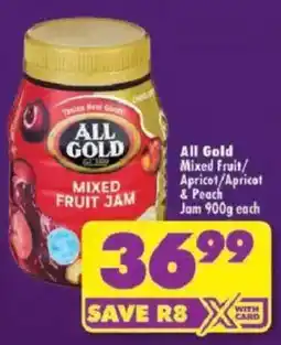 Shoprite All Gold Mixed Fruit Jam offer