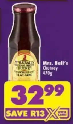 Shoprite Mrs. Ball's Chutney offer