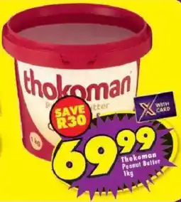 Shoprite Thokoman Peanut Butter offer