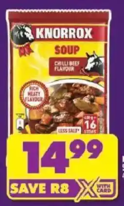 Shoprite Knorrox Soup offer