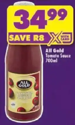 Shoprite All Gold Tomato Sauce offer
