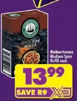 Shoprite Robertsons Spice For Mince offer