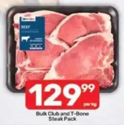 Pick n Pay Bulk Club and T-Bone Steak Pack offer