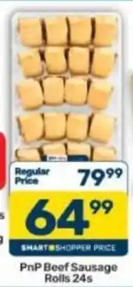 Pick n Pay PnP Beef Sausage Rolls offer