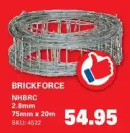 Cashbuild BRICKFORCE NHBRC 2.8mm offer