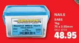 Cashbuild ABRACON Round Wire Nail offer