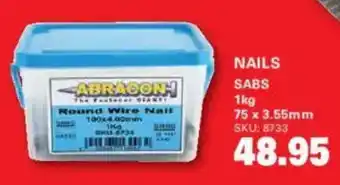 ABRACON Round Wire Nail