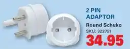 Cashbuild 2 PIN ADAPTOR Round Schuko offer