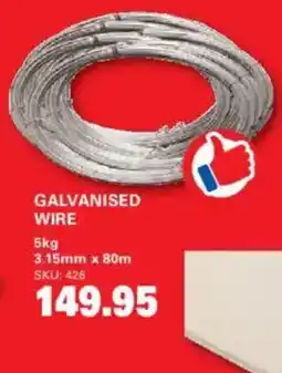 Cashbuild GALVANISED WIRE offer