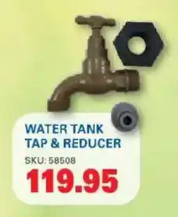 Cashbuild WATER TANK TAP & REDUCER offer