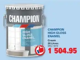 Cashbuild CHAMPION HIGH GLOSS ENAMEL offer
