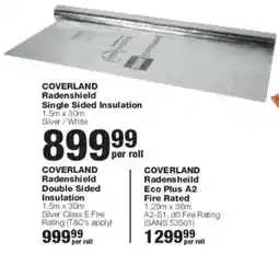 Build It COVERLAND Radenshield Single Sided Insulation offer