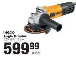 Build It INGCO Angle Grinder offer