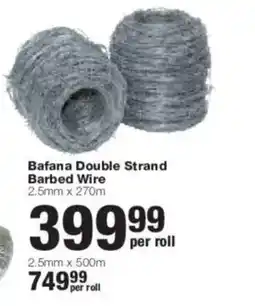 Build It Bafana Double Strand Barbed Wire offer