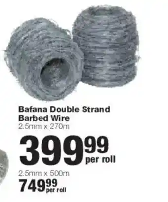 Bafana Double Strand Barbed Wire
