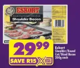 Shoprite Eskort Shoulder Bacon offer
