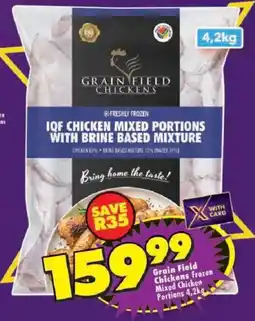 Shoprite Grain Field Chickens IQF Chicken Mixed Portions offer