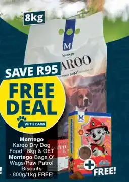 Checkers Montego Karoo Dry Dog Food offer