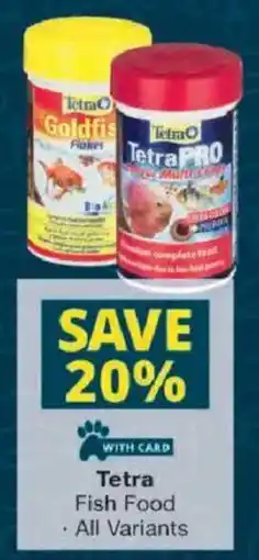 Checkers Tetra Fish Food offer
