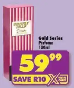 Shoprite Beverly Hills Dream Gold Series Perfume offer