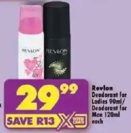 Shoprite Revlon Deodorant offer