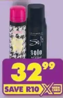 Shoprite Solo Deodorant offer