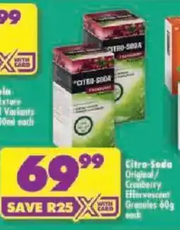 Shoprite Citro-Soda offer