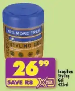 Shoprite Isopulus Styling Gel offer