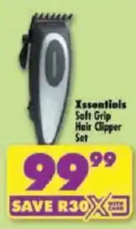 Shoprite Xssentials Soft Grip Hair Clipper Set offer