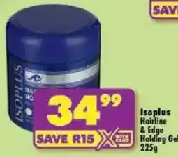 Shoprite Isoplus Hairline & Edge Holding Gel offer