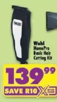 Shoprite Wahl HomePro Basic Hair Cutting Kit offer
