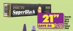 Shoprite Inecto SuperBlack Hair Colour offer