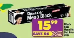 Shoprite Black Chic Mega Black Hair Colour offer