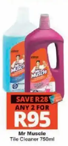 Checkers Mr Muscle Tile Cleaner offer