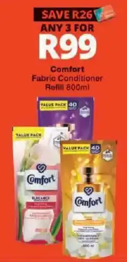 Checkers Comfort Fabric Conditioner Refill offer