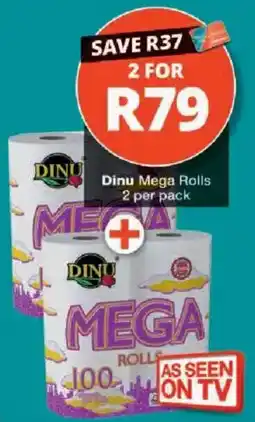 Checkers Dinu Mega Rolls offer