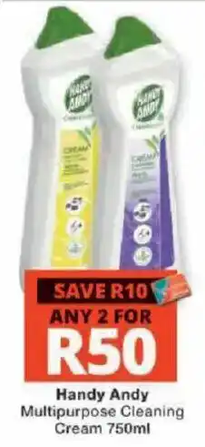 Checkers Handy Andy Multipurpose Cleaning Cream offer