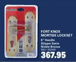 Cashbuild FORT KNOX MORTISE LOCKSET offer