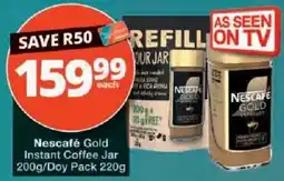 Checkers Nescafe Gold Instant Coffee Jar offer