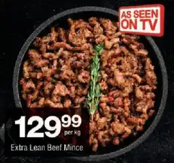 Checkers Extra Lean Beef Mince offer