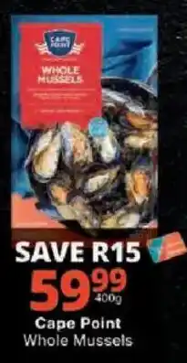 Checkers Cape Point Whole Mussels offer