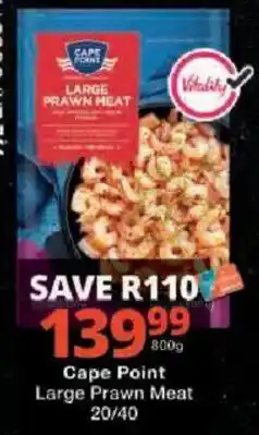 Checkers Cape Point Large Prawn Meat offer