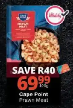Checkers Cape Point Prawn Meat offer